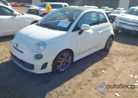 2014 Fiat 500C Gq Edition from USA, damaged, VIN 3C3CFFJH5ET188564